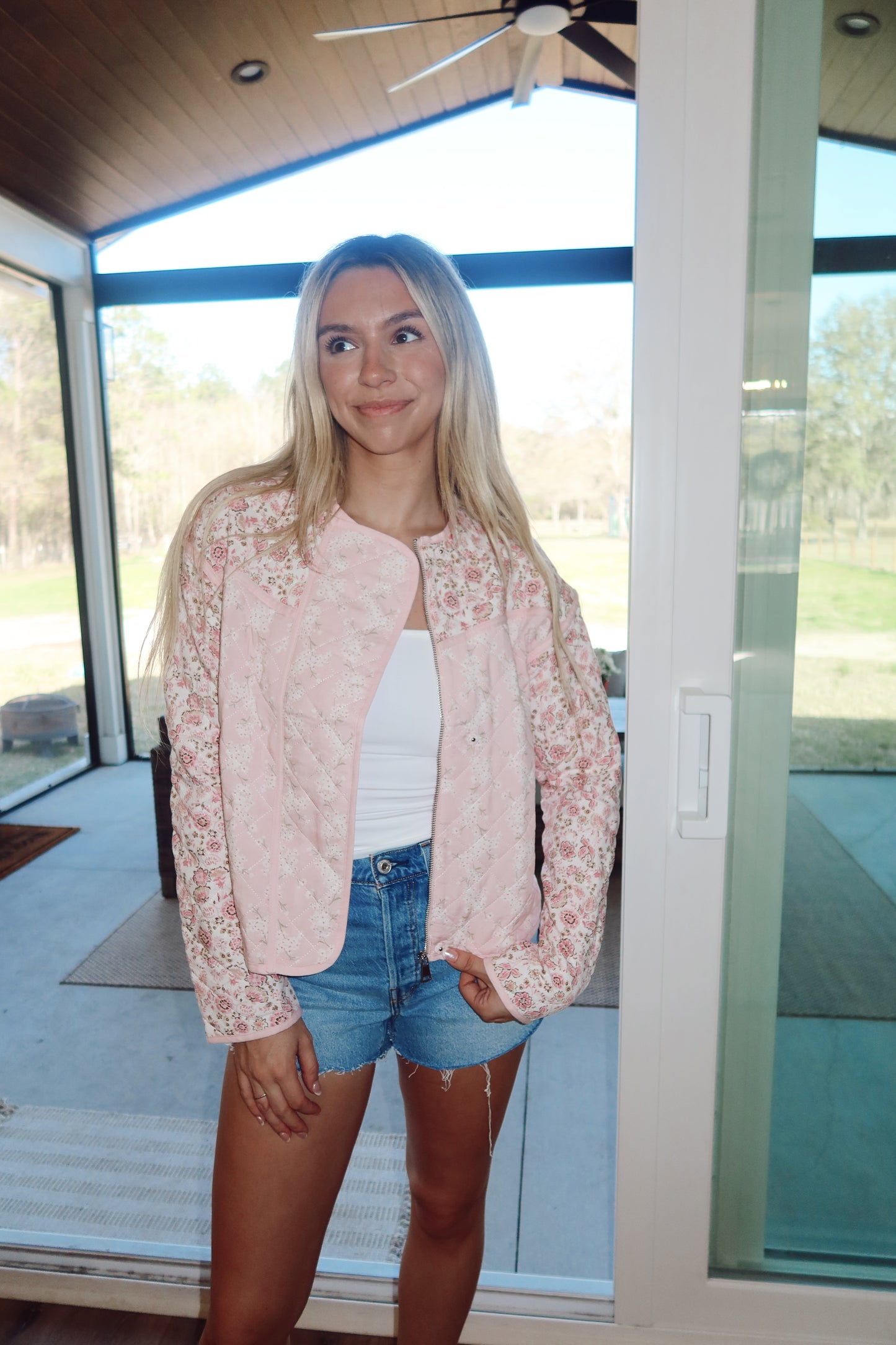 Quilted in Bloom Jacket