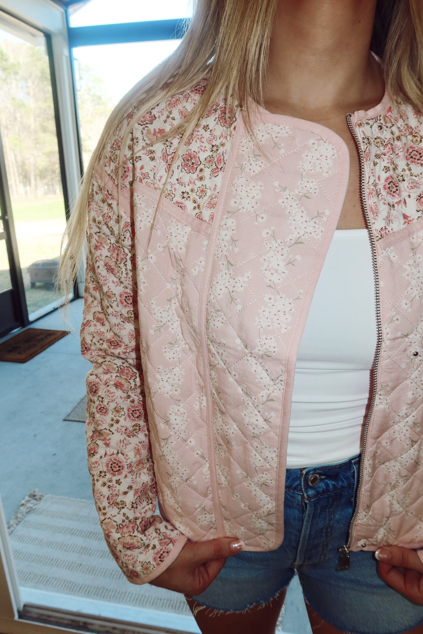 Quilted in Bloom Jacket
