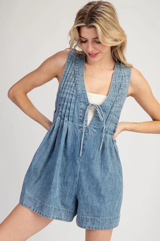 Bluebell Denim Romper