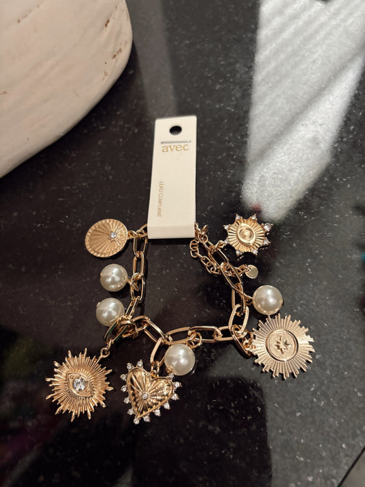 Gold Luna Bracelet