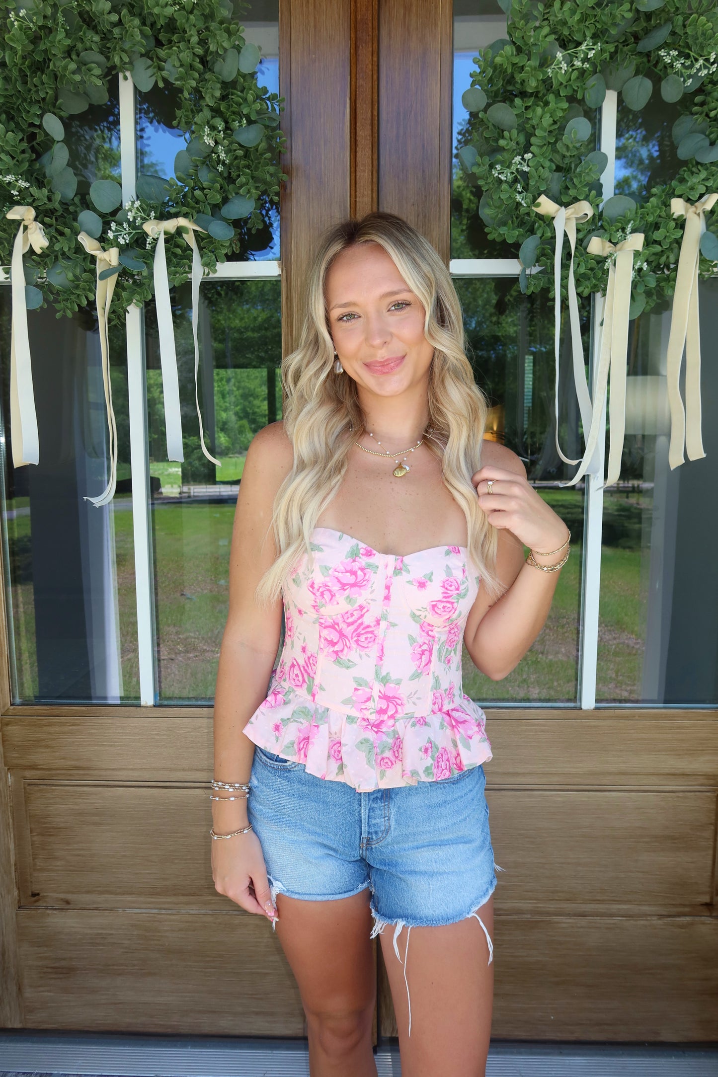 Flirty Floral Top
