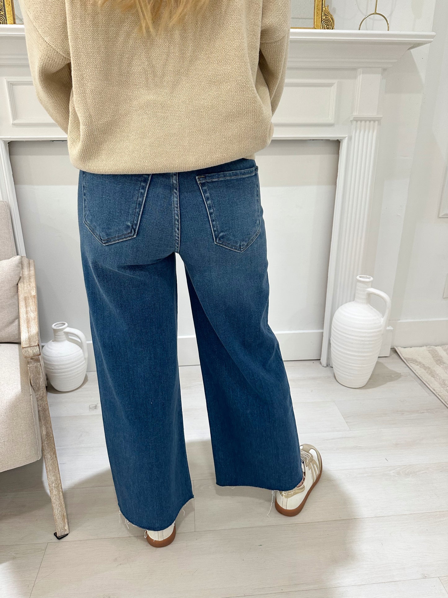 Blue Breeze Wide Leg Jeans