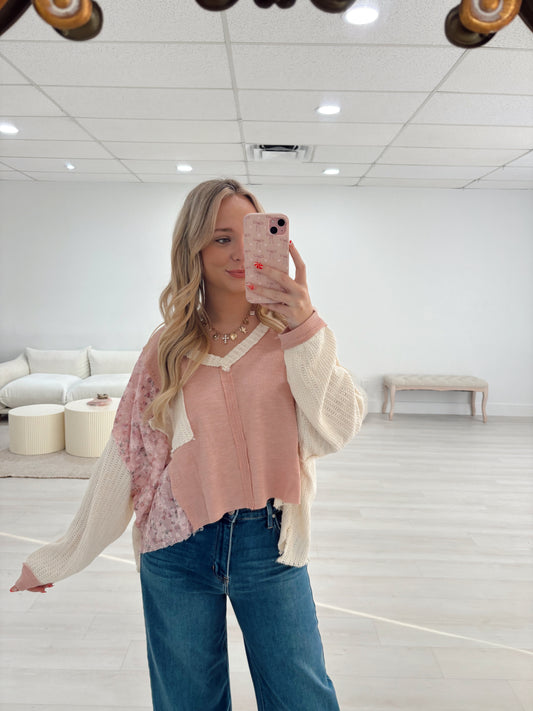 Floral Pink Dreamy Top