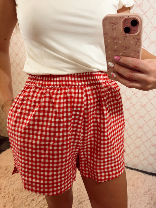 Cherry Picnic Shorts