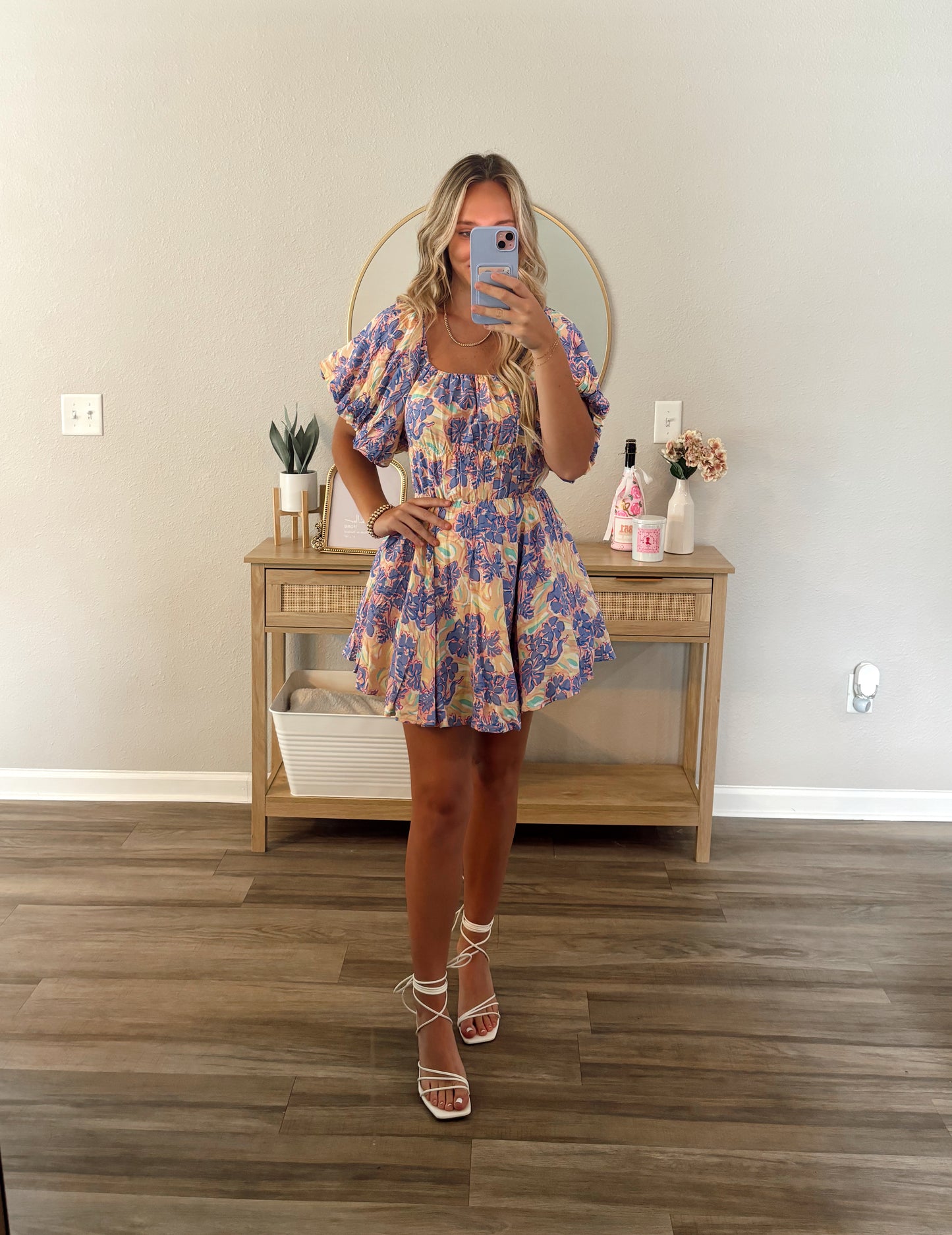 Lavender Mini Dress