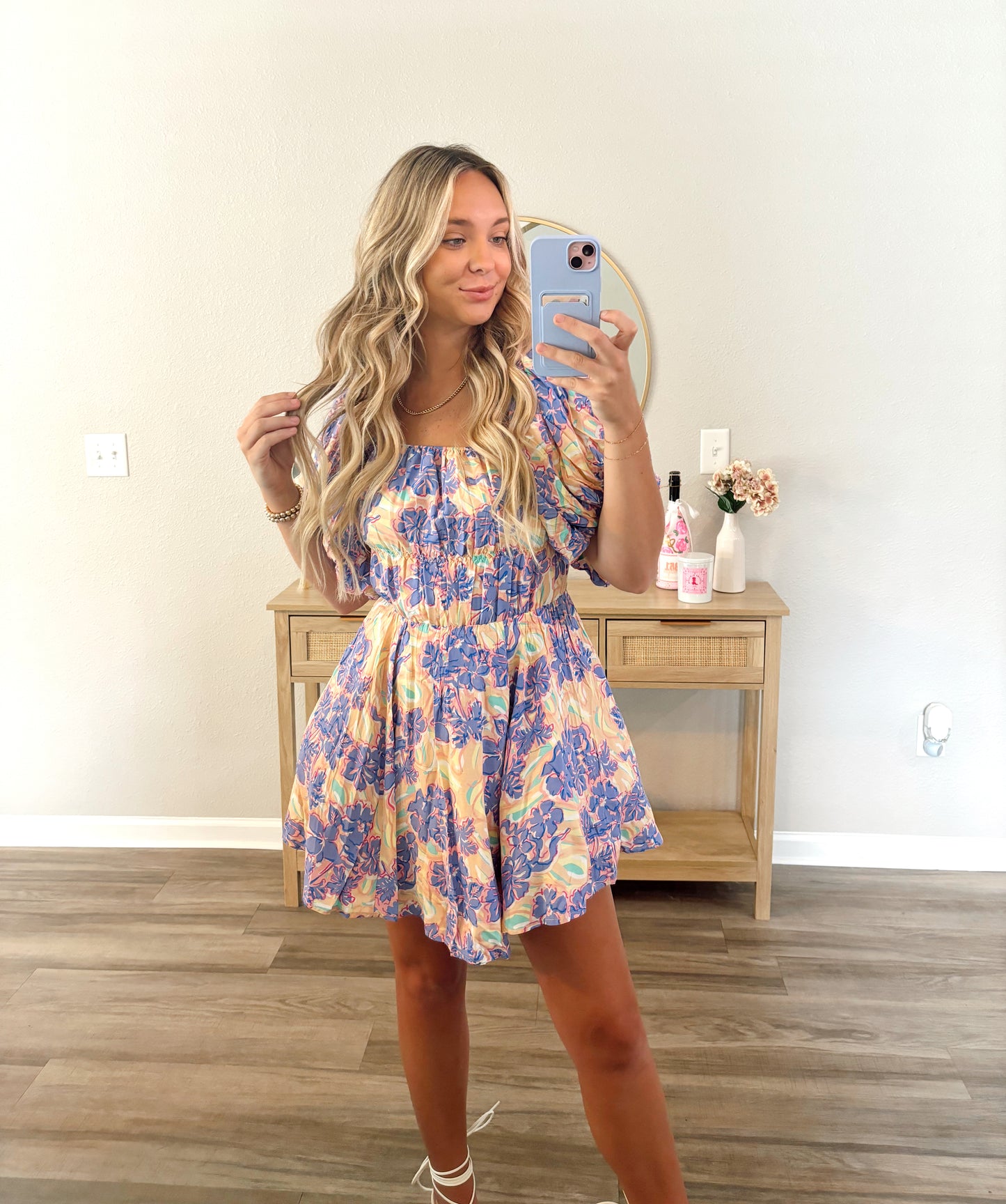 Lavender Mini Dress