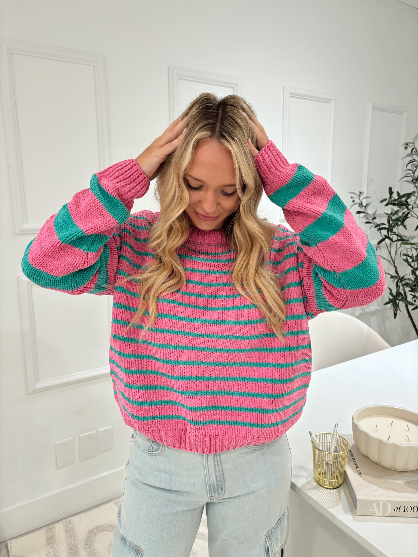 Burst of Color Sweater