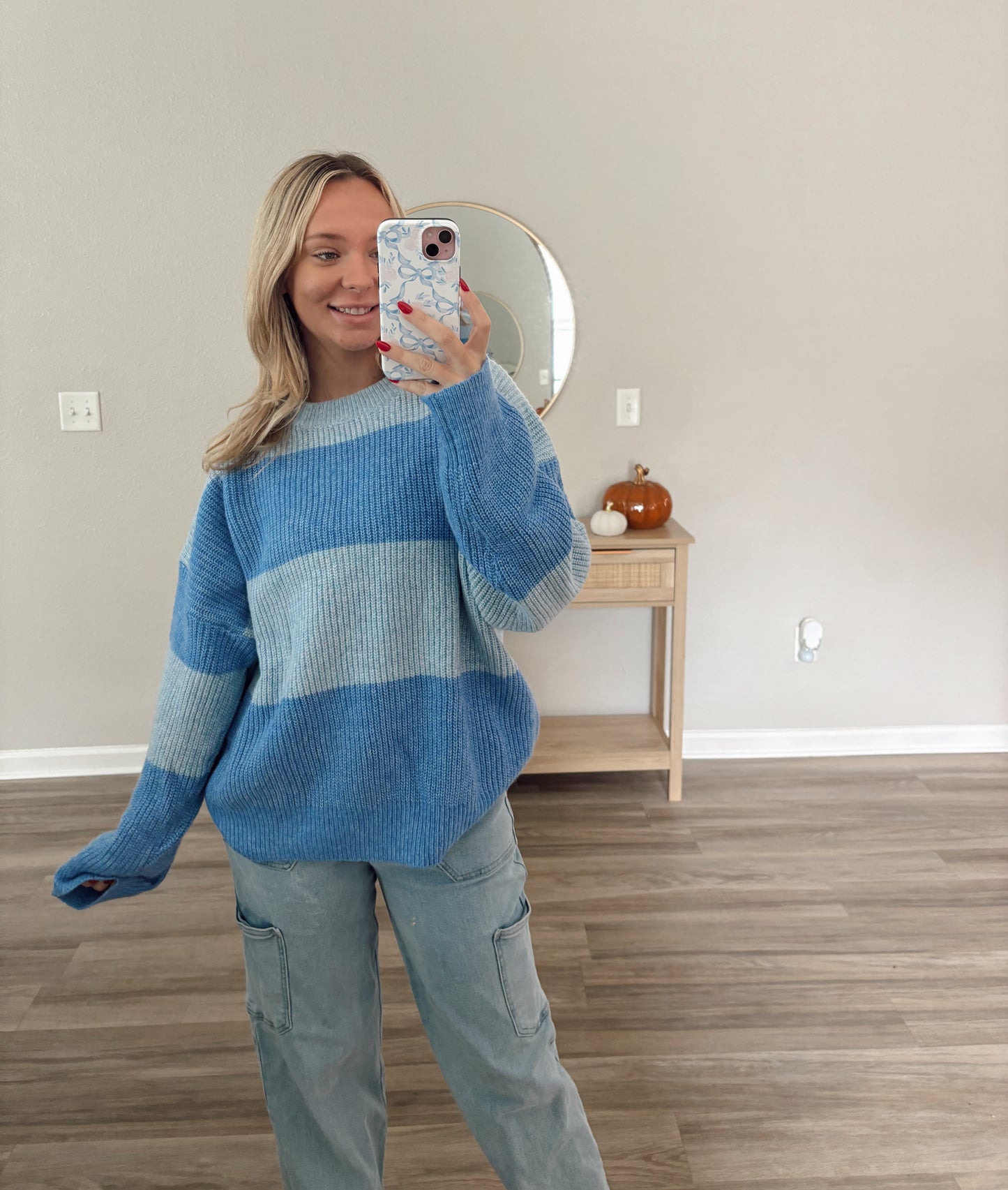 Bailee Blue Sweater