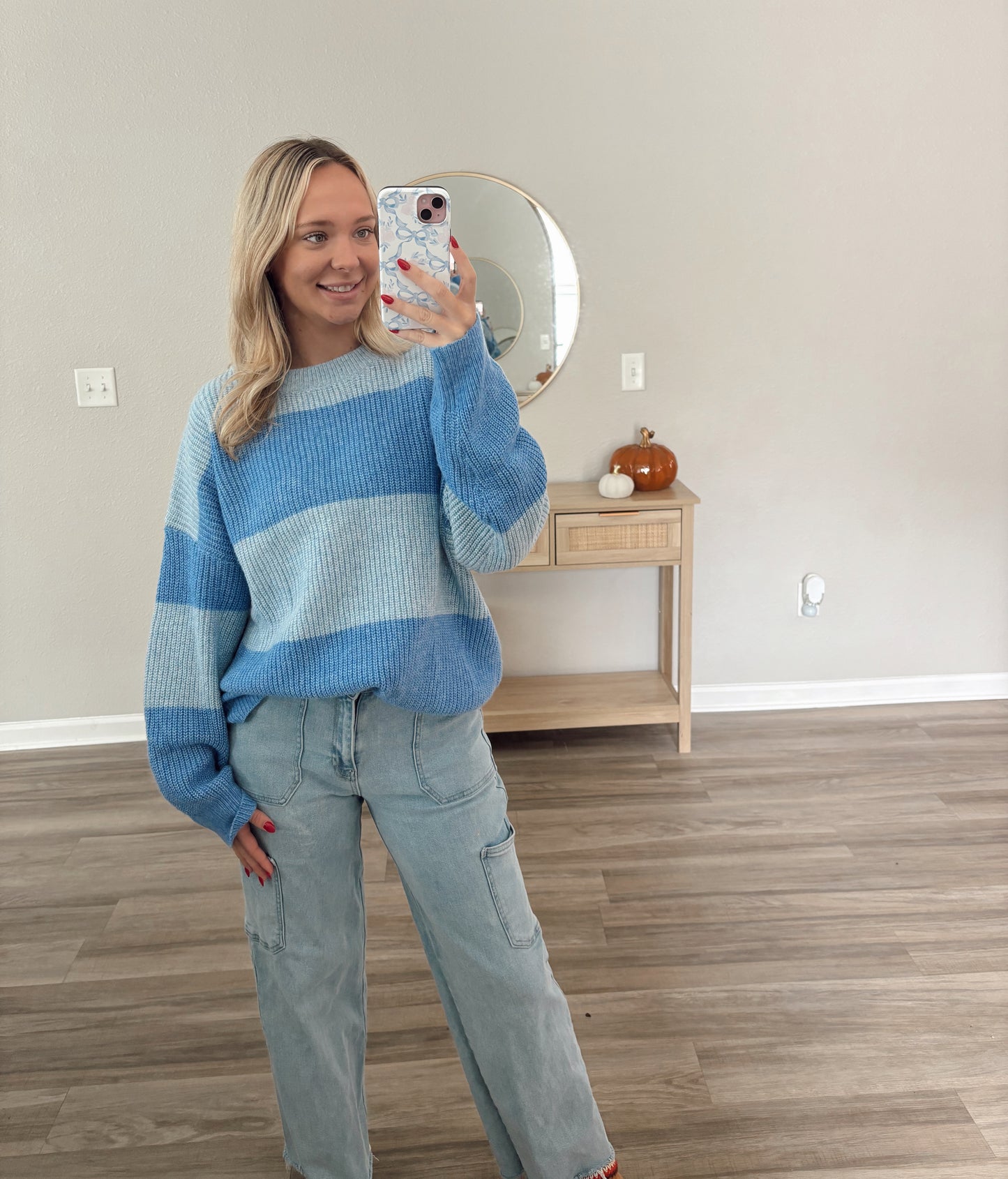 Bailee Blue Sweater