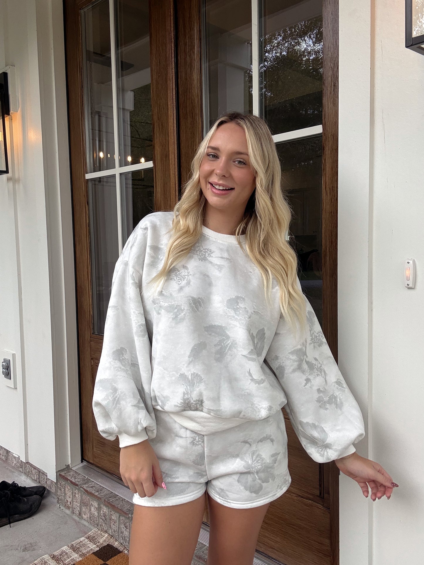 Light Camo Short Set