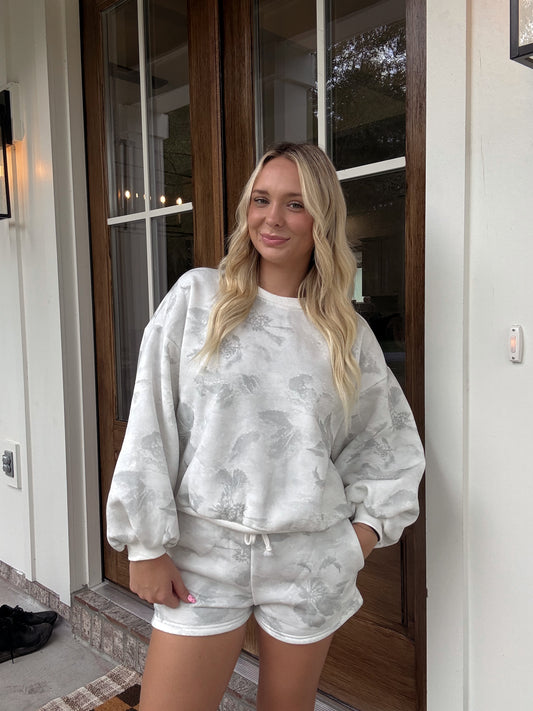 Light Camo Short Set