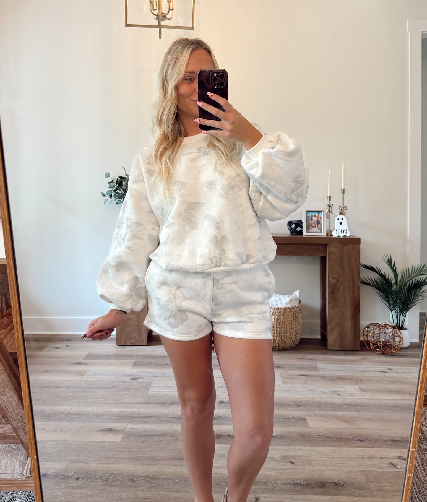 Light Camo Short Set