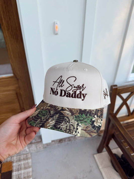 All Sugar No Daddy Camo Hat