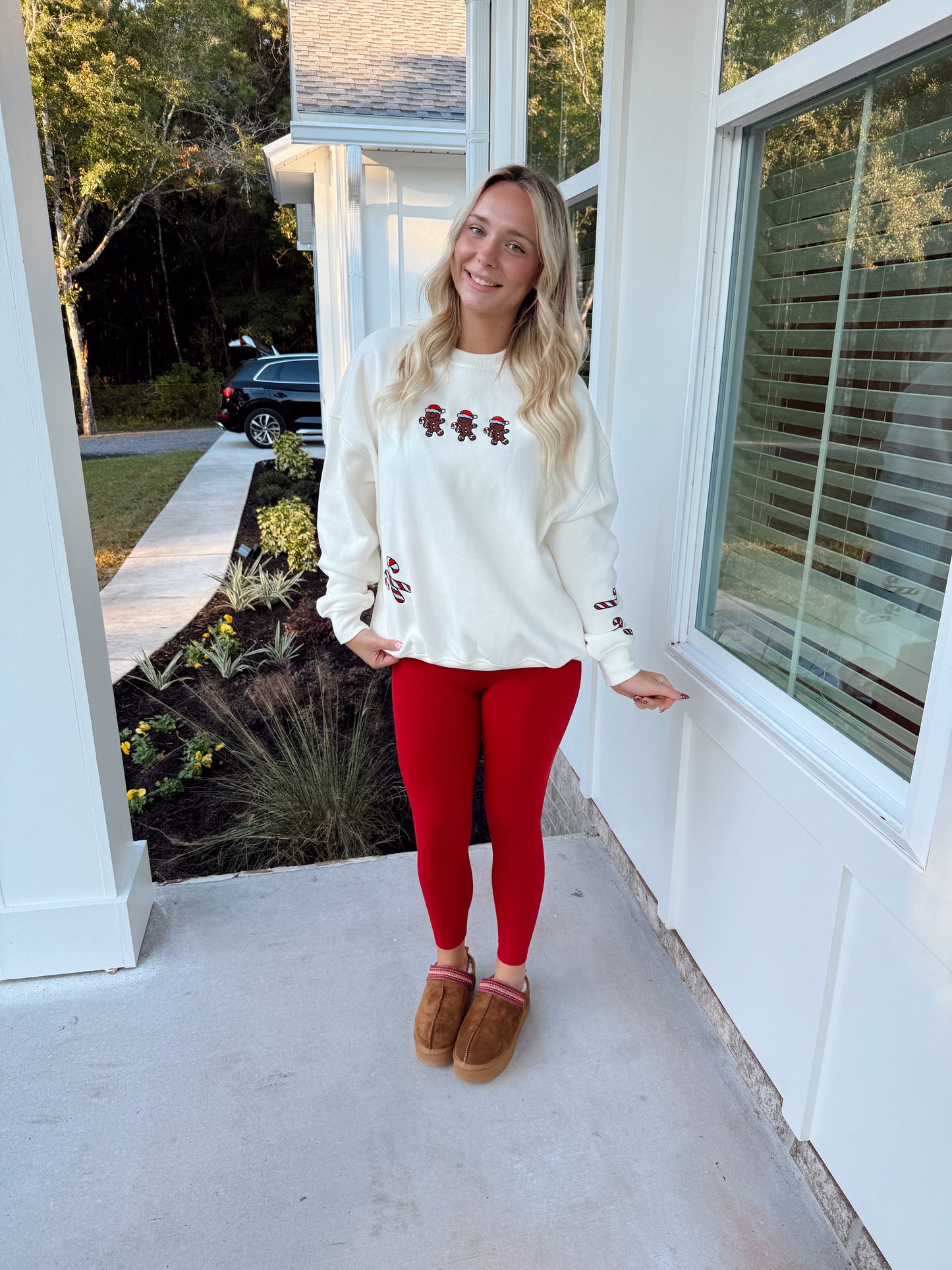 Gingerbread Recipe Christmas Sweatshirt