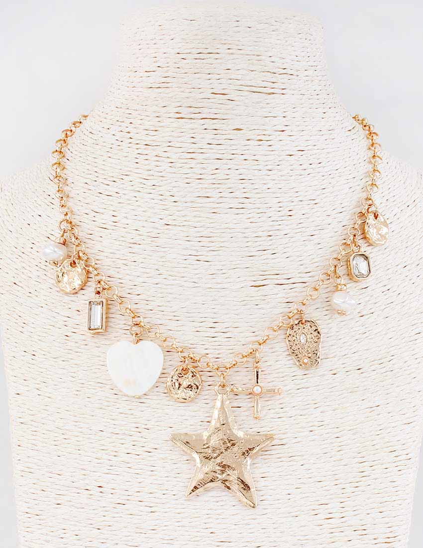 Shoreline Charm Necklace