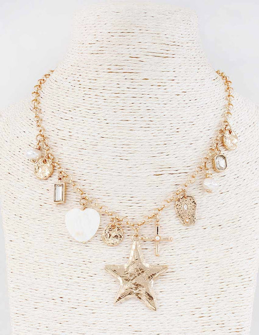 Shoreline Charm Necklace
