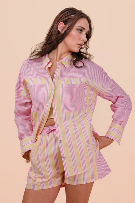 Plus Pink Lemonade Short Set