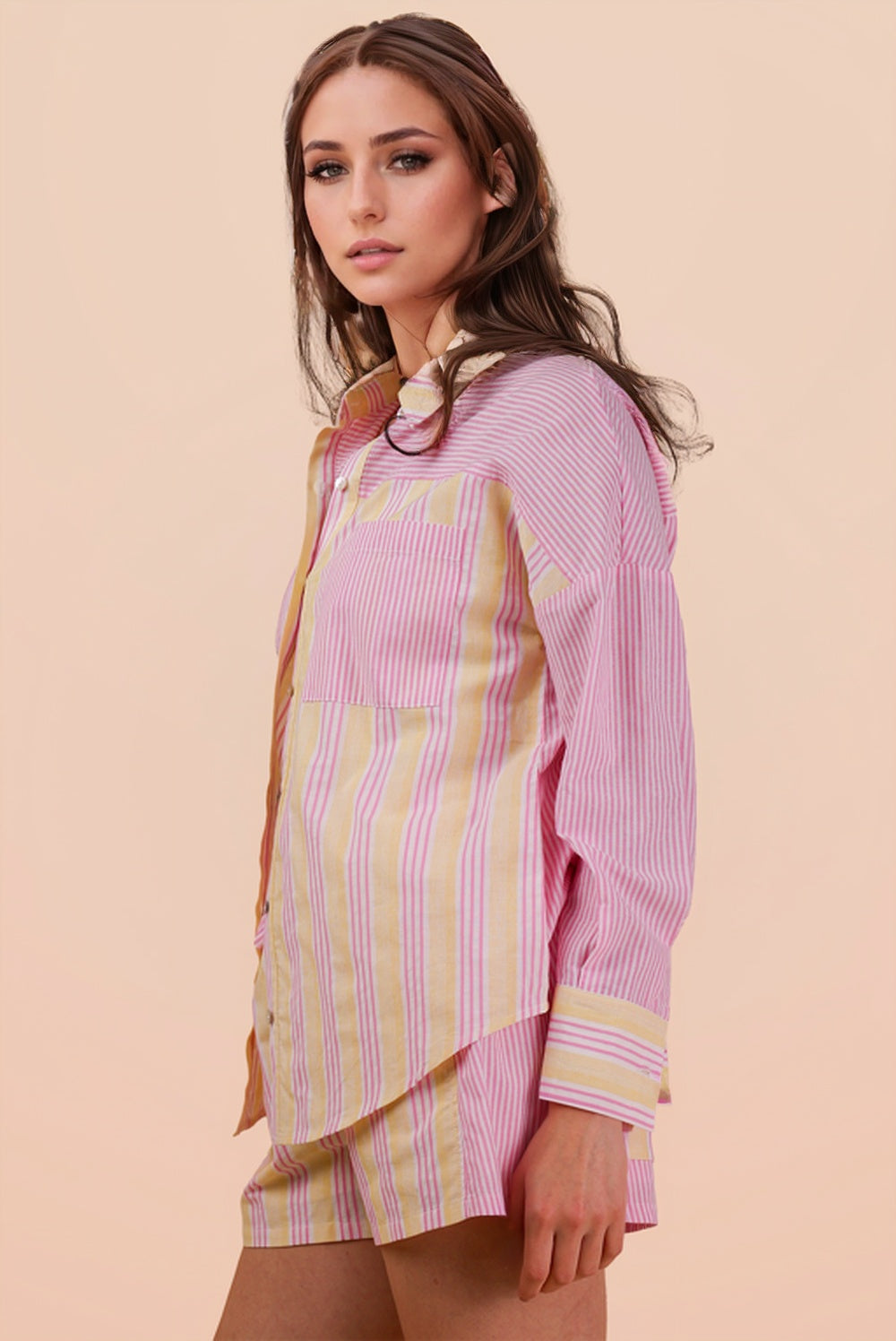 Plus Pink Lemonade Short Set