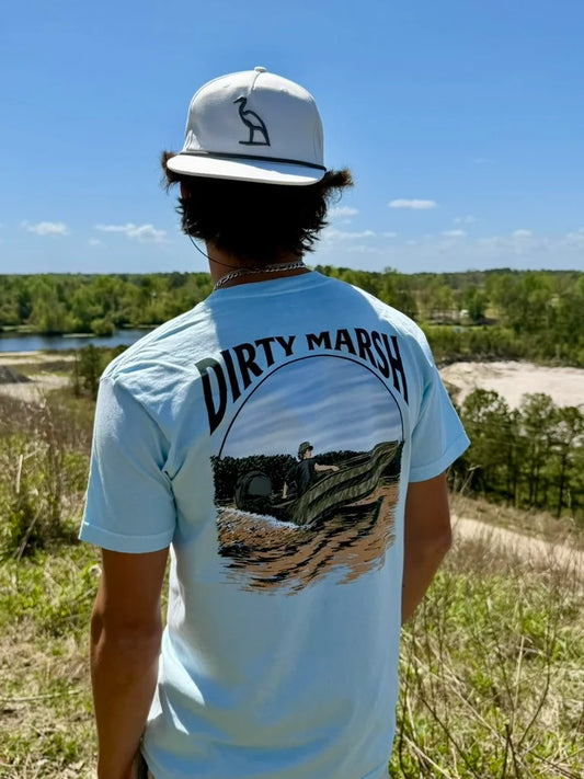 Marshall On The River Tee - Dirty Marsh