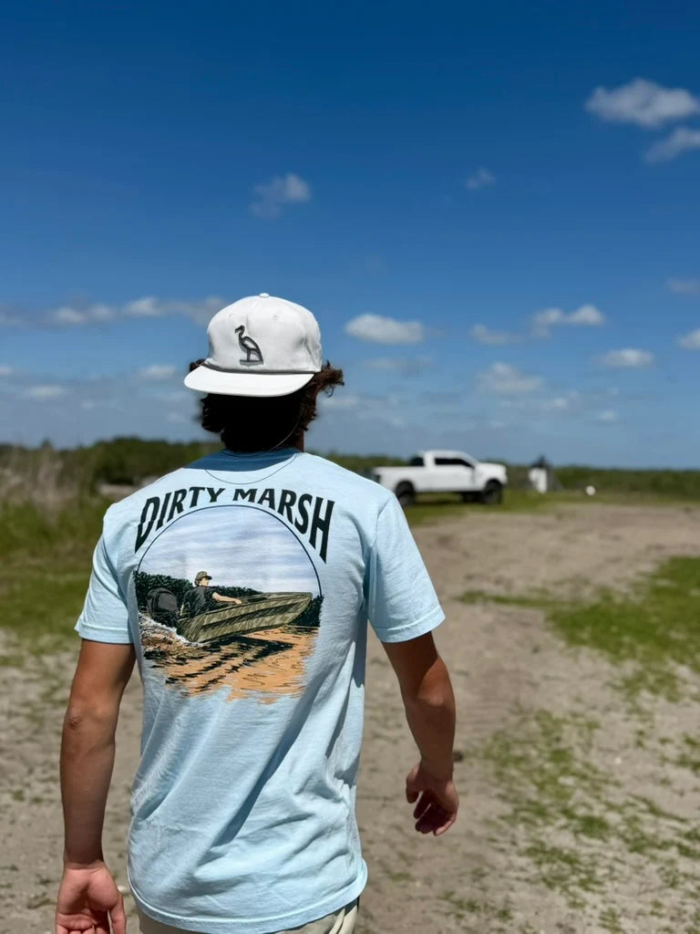 Marshall On The River Tee - Dirty Marsh